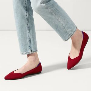 Rothys The Point in Chili Red Size 8